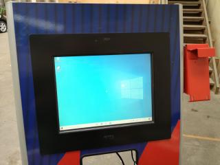 Mobile Retail Event Kiosk w/ LCD Touch Screen Monitor