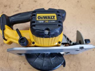 DeWalt Cordless 18V 165mm Circular Saw