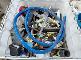 Crate of Industrial Parts and Accessories 