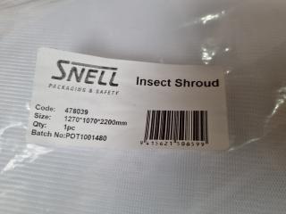 20x Snell Industrial Insect Shrouds, Bulk Lot, New
