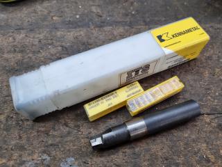 Kennametal Indexable Mill Cutter w/ Inserts