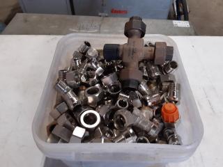 Large Assortment Of Plumbing Fittings