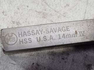 2x Hassay-Savage HSS 14mm IV Keyway Broaches