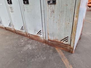 10x Door Personnel Locker Unit by W.H. Harris