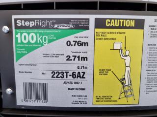 Werner StepRight Folding Step Ladder