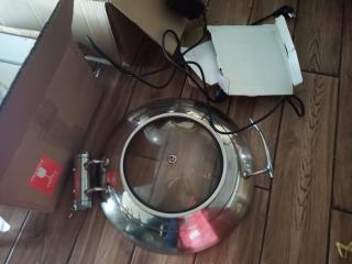 Large Lot of Chafing Dish Parts