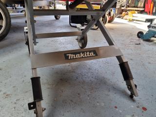 Makita 255mm Table Saw w/ Folding Mobile Stand