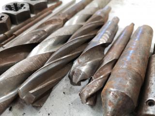 Assorted Mill Drill Bits, Tap & Die Units, Boring Bars & More