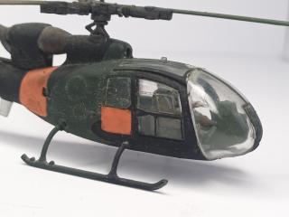 British Army Aérospatiale Gazelle Helicopter