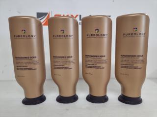4 Pureology Professional Nanoworks Gold Conditioners