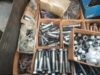 Steel Box of Nuts and Bolts