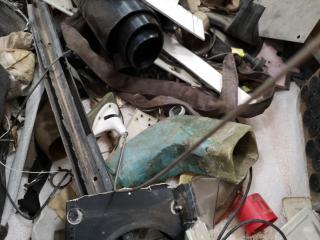 MD 500 Large Lot of Assorted Damaged Parts & Components