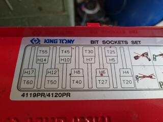 5x Assorted Socket Kits