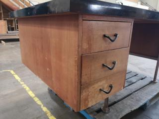 Vintage Executive Office Desk