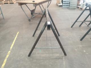 4 x Heavy Duty Steel Trestles