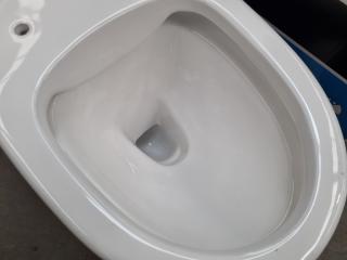 Estilo Close Coupled Rimless Toilet Suite, New, Missing Cistern