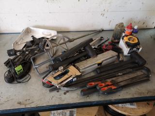 Assorted Tools, Torches, Soldering, & More