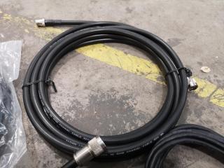 Assorted Professional Exterior Coaxial & CAT5e Cable
