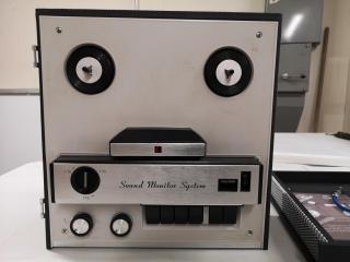 Vintage National Sound Monitor System RQ-703S Reel to Reel Player
