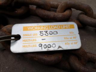 2-Leg 9000kg Capacity Lifting Chain Set