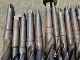 15x Morse Taper No.2 Drills, Metric Sizes