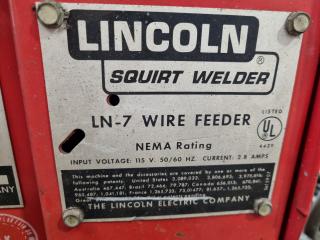 Lincoln IdealArc DC-4000 Welder w/ LN-7 Wire Feeder