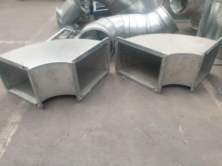 Large Bin of Duct Components