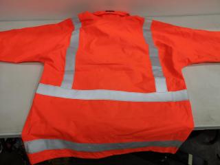 Tornado Lightweight Flourecent Safety Jacket, Size XL