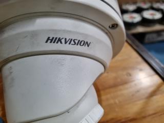 4x Hikvision 4mp Network Turrent Dome Security Cameras