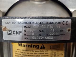 Light Vertical Multistage Centrifugal Pump by CNP