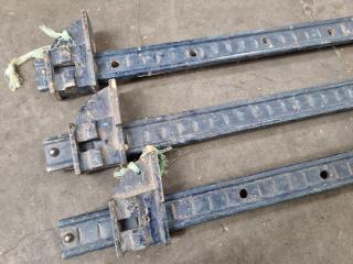 3x Sash Clamps by Groz