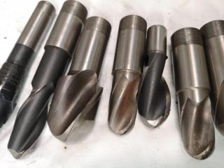 14x Assorted Ball End Mill Cutters, Imperial Sizes