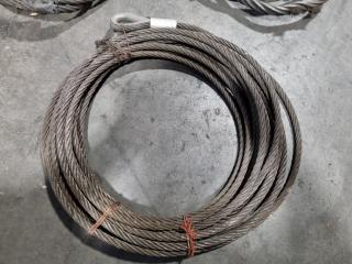 3x Assorted Lifting Cables