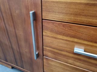 All Wood Side Cabinet / Drawer Unit