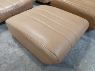 6x Assorted MD 500 Seat Vinyl Cushion Units