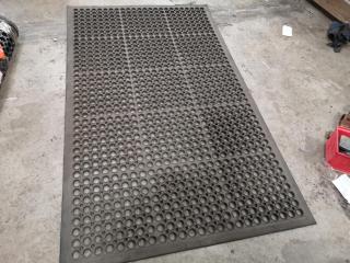 3x Anti Fatigue Rubber Workshop Floor Mats