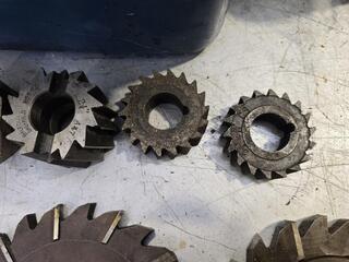 Assorted Blade Milling Cutters 