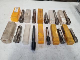 Large Assortment of 10 HSS Pipe Tapers