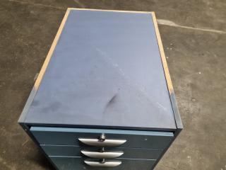 3-Drawer Lockable Security Drawer Unit