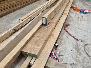 9x Assorted Lengths of Treated Timber