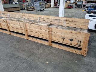 Large 7-Metre Wood Pallet