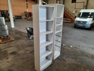 2 x Shelving Units