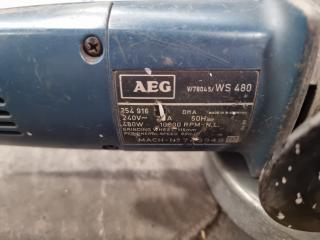 AEG WS 480 110mm Disc Grinder