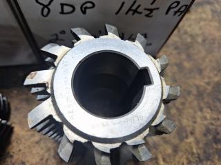 5 x Gear Hobber Cutters