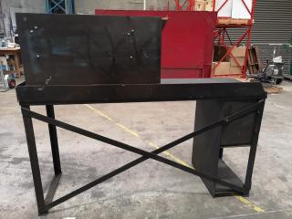 Steel Topped Workbench w/ Storage