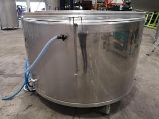 Stainless Steel Double Walled Refrigerated Fermentation Tank
