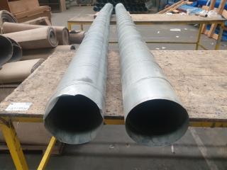 2 x Lengths 150mm Spiral Tube