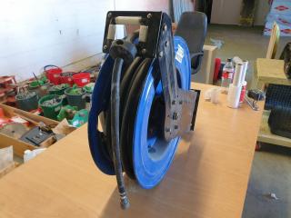 Retracting Air Hose Reel