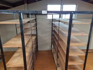 Custom Workshop Storage Shelving Assembly
