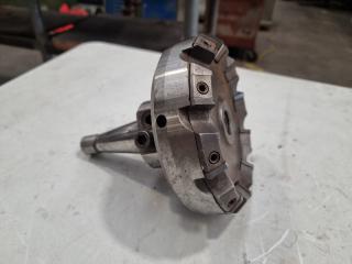 Tool Holder with Face Mill Attached